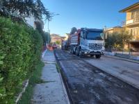 Nuove asfaltature nel comune di San Giuliano Terme: partiti i lavori nelle zone della Fontina e Praticelli