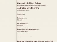 9 SETTEMBRE 2019 / Duo Raissa in concerto e Teatri della Resistenza al Settembre Sangiulianese