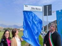 Inaugurati i Giardini e la Via 8 marzo