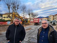Partiti i lavori del parcheggio intermodale
